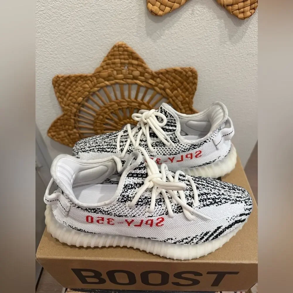 Adidas Yeezy Supply V2 Zebra Sneakers